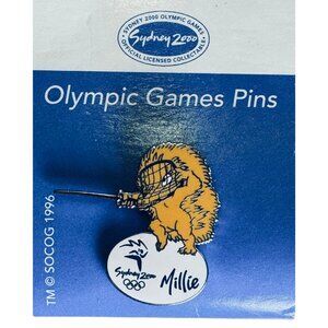 Sydney 2000 Olympic Games Millie Fencing Pin c 1996 Officially Licensed Vintage